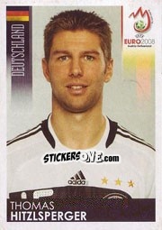 Sticker Thomas Hitzlsperger - UEFA Euro Austria-Switzerland 2008 n. 222 - Panini