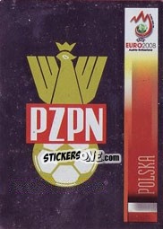 Sticker Team Emblem - UEFA Euro Austria-Switzerland 2008 n. 233 - Panini