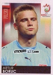 Sticker Artur Boruc - UEFA Euro Austria-Switzerland 2008 n. 234 - Panini
