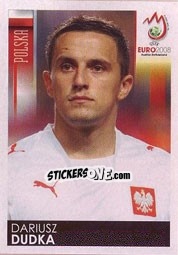 Cromo Dariusz Dudka - UEFA Euro Austria-Switzerland 2008 - Panini