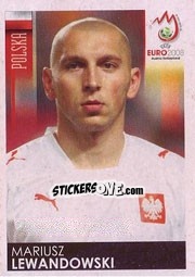 Figurina Mariusz Lewandowski - UEFA Euro Austria-Switzerland 2008 n. 243 - Panini