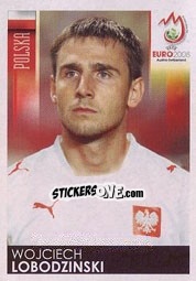 Sticker Wojciech Lobodzinski - UEFA Euro Austria-Switzerland 2008 n. 246 - Panini
