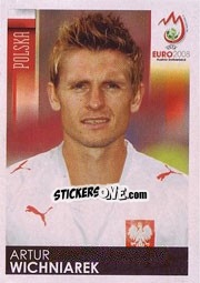 Sticker Artur Wichniarek - UEFA Euro Austria-Switzerland 2008 n. 248 - Panini