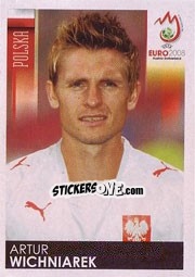 Figurina Artur Wichniarek - UEFA Euro Austria-Switzerland 2008 - Panini