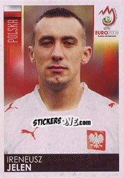 Sticker Ireneusz Jelen - UEFA Euro Austria-Switzerland 2008 n. 249 - Panini