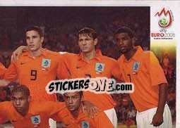 Cromo Team Photo - UEFA Euro Austria-Switzerland 2008 n. 256 - Panini