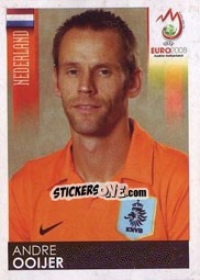 Sticker Andre Ooijer - UEFA Euro Austria-Switzerland 2008 - Panini