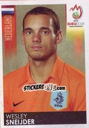 Sticker Wesley Sneijder - UEFA Euro Austria-Switzerland 2008 n. 269 - Panini