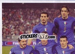 Sticker Team Photo - UEFA Euro Austria-Switzerland 2008 - Panini