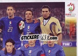 Figurina Team Photo - UEFA Euro Austria-Switzerland 2008 n. 282 - Panini