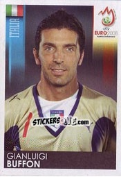 Sticker Gianluigi Buffon - UEFA Euro Austria-Switzerland 2008 n. 286 - Panini