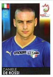 Sticker Daniele De Rossi - UEFA Euro Austria-Switzerland 2008 n. 297 - Panini