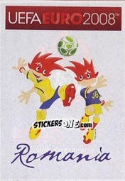 Cromo Official Mascots - UEFA Euro Austria-Switzerland 2008 - Panini