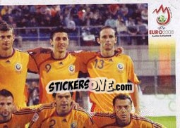 Sticker Team Photo - UEFA Euro Austria-Switzerland 2008 - Panini