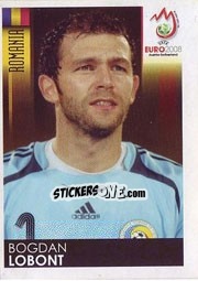 Cromo Bogdan Lobont - UEFA Euro Austria-Switzerland 2008 - Panini