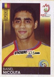 Sticker Banel Nicolita - UEFA Euro Austria-Switzerland 2008 n. 322 - Panini
