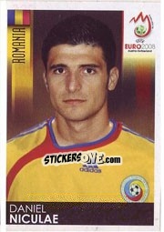 Cromo Daniel Niculae - UEFA Euro Austria-Switzerland 2008 - Panini