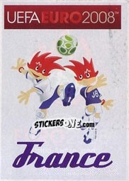 Cromo Official Mascots - UEFA Euro Austria-Switzerland 2008 - Panini