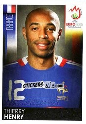 Figurina Thierry Henry - UEFA Euro Austria-Switzerland 2008 - Panini