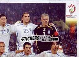 Cromo Team Photo - UEFA Euro Austria-Switzerland 2008 - Panini