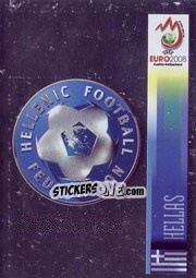 Sticker Team Emblem - UEFA Euro Austria-Switzerland 2008 - Panini