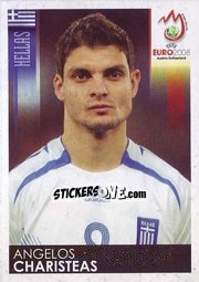 Sticker Angelos Charisteas - UEFA Euro Austria-Switzerland 2008 - Panini