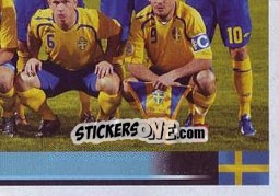 Sticker Team Photo - UEFA Euro Austria-Switzerland 2008 - Panini