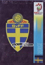 Sticker Team Emblem - UEFA Euro Austria-Switzerland 2008 n. 389 - Panini