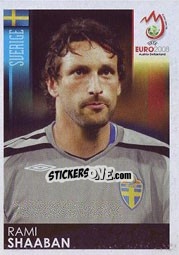 Cromo Rami Shaaban - UEFA Euro Austria-Switzerland 2008 - Panini