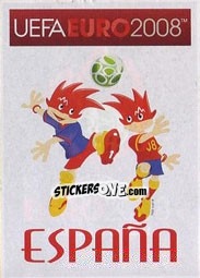 Sticker Official Mascots - UEFA Euro Austria-Switzerland 2008 n. 410 - Panini