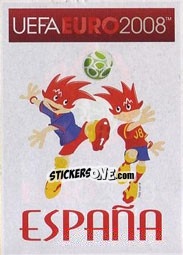 Cromo Official Mascots - UEFA Euro Austria-Switzerland 2008 - Panini