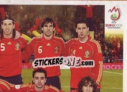 Sticker Team Photo - UEFA Euro Austria-Switzerland 2008 n. 412 - Panini