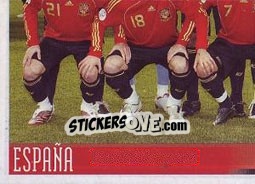 Sticker Team Photo - UEFA Euro Austria-Switzerland 2008 - Panini