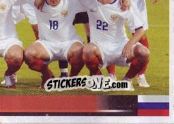 Sticker Team Photo - UEFA Euro Austria-Switzerland 2008 - Panini