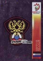 Sticker Team Emblem - UEFA Euro Austria-Switzerland 2008 - Panini