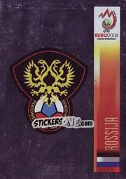 Sticker Team Emblem - UEFA Euro Austria-Switzerland 2008 n. 441 - Panini
