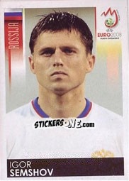 Sticker Igor Semshov - UEFA Euro Austria-Switzerland 2008 - Panini