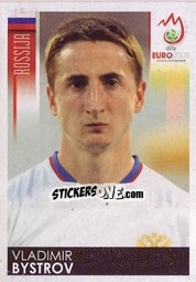 Sticker Vladimir Bystrov - UEFA Euro Austria-Switzerland 2008 - Panini