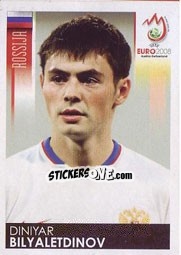 Sticker Diniyar Bilyaletdinov - UEFA Euro Austria-Switzerland 2008 n. 454 - Panini