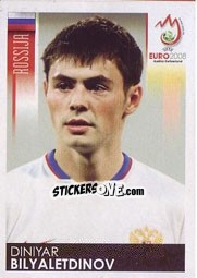 Cromo Diniyar Bilyaletdinov - UEFA Euro Austria-Switzerland 2008 - Panini