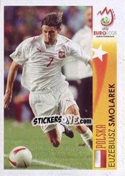 Sticker Euzebiusz Smolarek - Polska - UEFA Euro Austria-Switzerland 2008 n. 487 - Panini