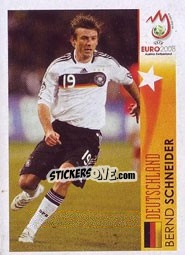 Sticker Bernd Schneider - Deutschland - UEFA Euro Austria-Switzerland 2008 - Panini