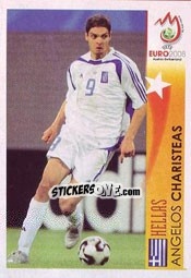 Figurina Angelos Charisteas - Hellas - UEFA Euro Austria-Switzerland 2008 - Panini