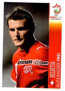 Sticker Alexander Frei - UEFA Euro Austria-Switzerland 2008 n. P5 - Panini