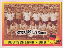 Sticker 1980 - Deutschland - BRD - UEFA Euro England 1996 - Panini