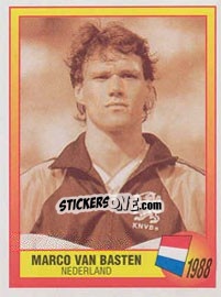 Sticker 1988 - Marco van Basten - UEFA Euro England 1996 - Panini