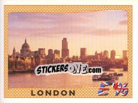 Sticker London - UEFA Euro England 1996 n. 19 - Panini