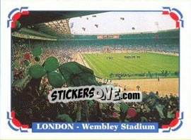 Sticker London - Wembley Stadium - UEFA Euro England 1996 n. 20 - Panini