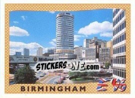 Sticker Birmingham - UEFA Euro England 1996 - Panini