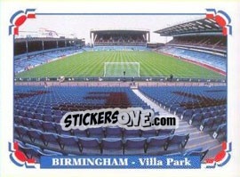 Sticker Birmingham - Villa Park - UEFA Euro England 1996 n. 22 - Panini